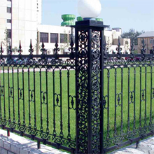(鐵藝隔離柵,鐵藝圍欄網,鐵藝柵欄)